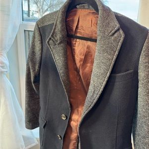 Sieg Fahrenheit Black and Gray Coat